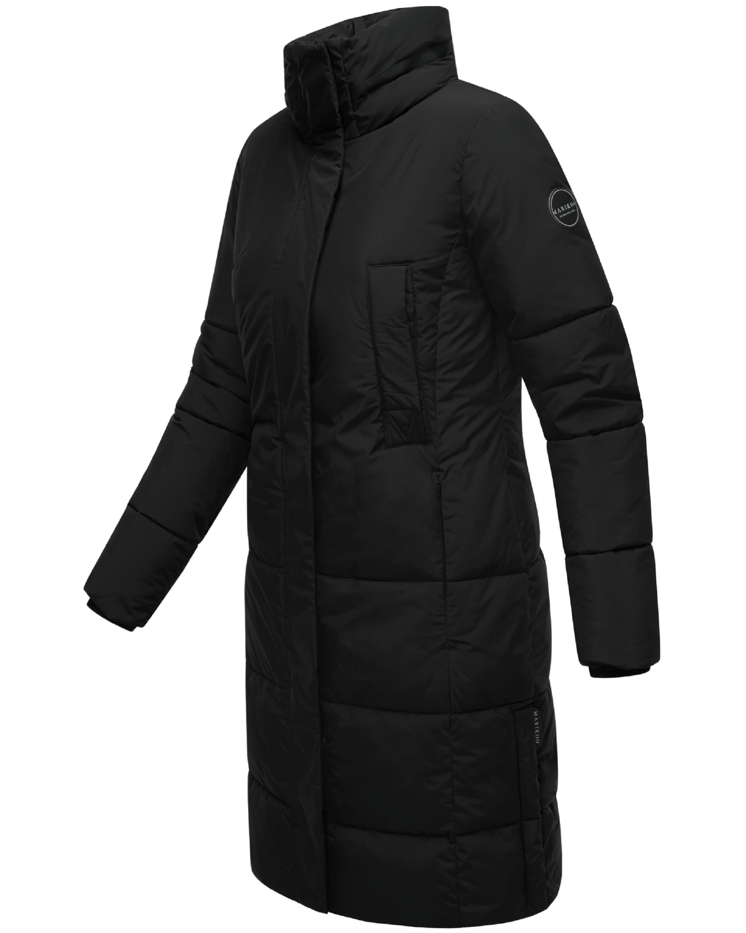 MARIKOO Зимнее пальто в Черный