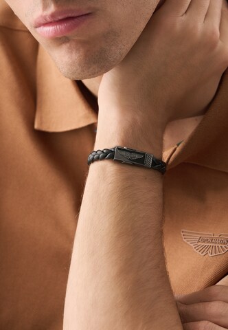 Braccialetto ' TKS2 ' di Aston Martin in nero: frontale