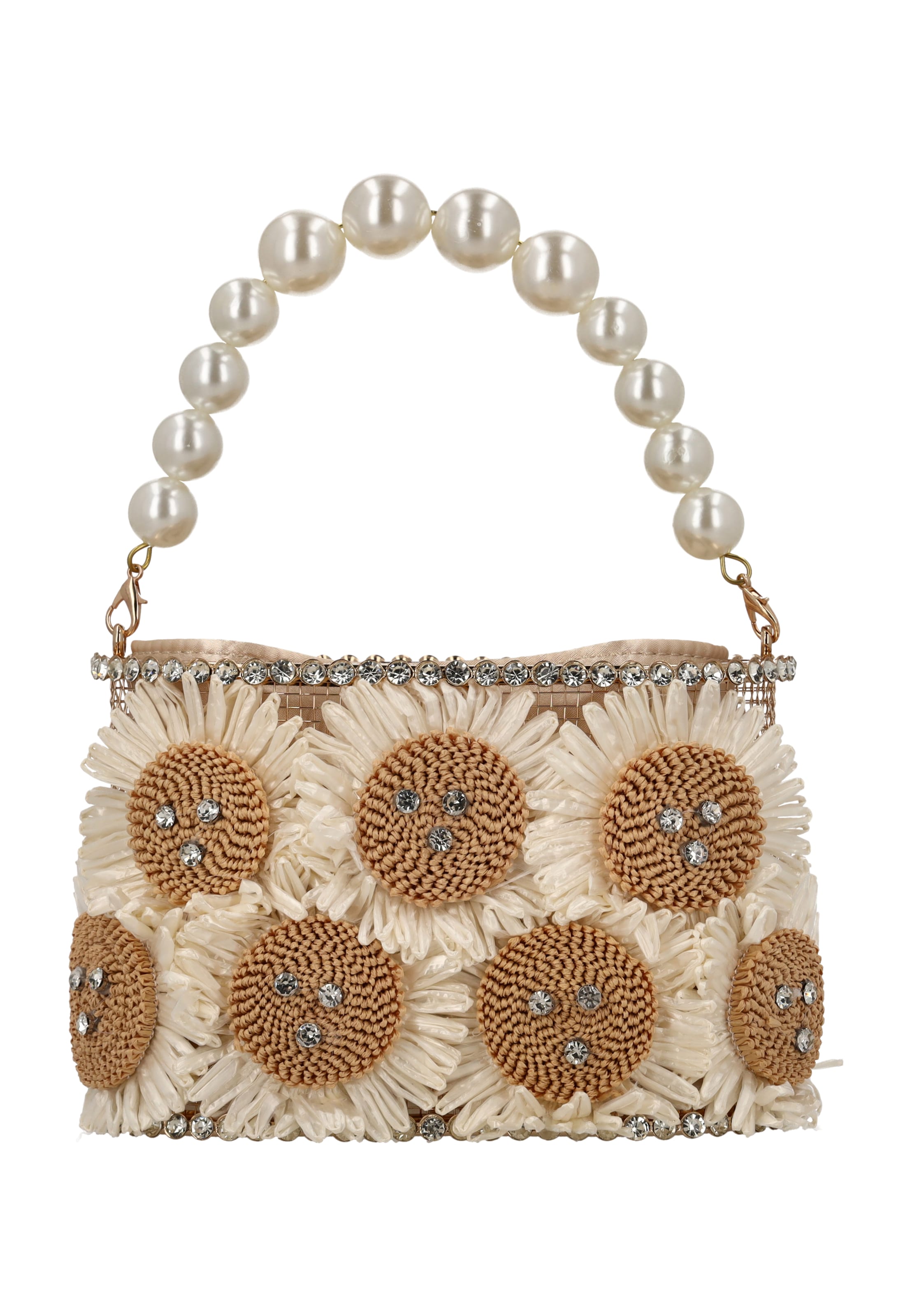 usha FESTIVAL - Bolso de mano en beige: frente
