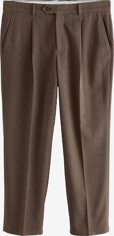Loosefit Pantaloni con piega frontale di Next in marrone: frontale