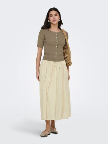 JDY Gebreid vest 'JDYGaby' in Grijs