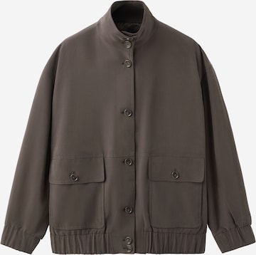 MANGO Prechodná bunda 'Babor' - Hnedá: predná strana