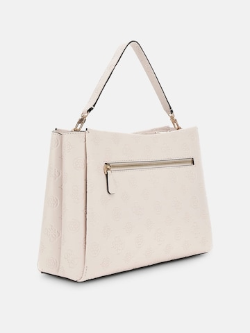 GUESS Shoulder Bag 'Tisha' in Beige