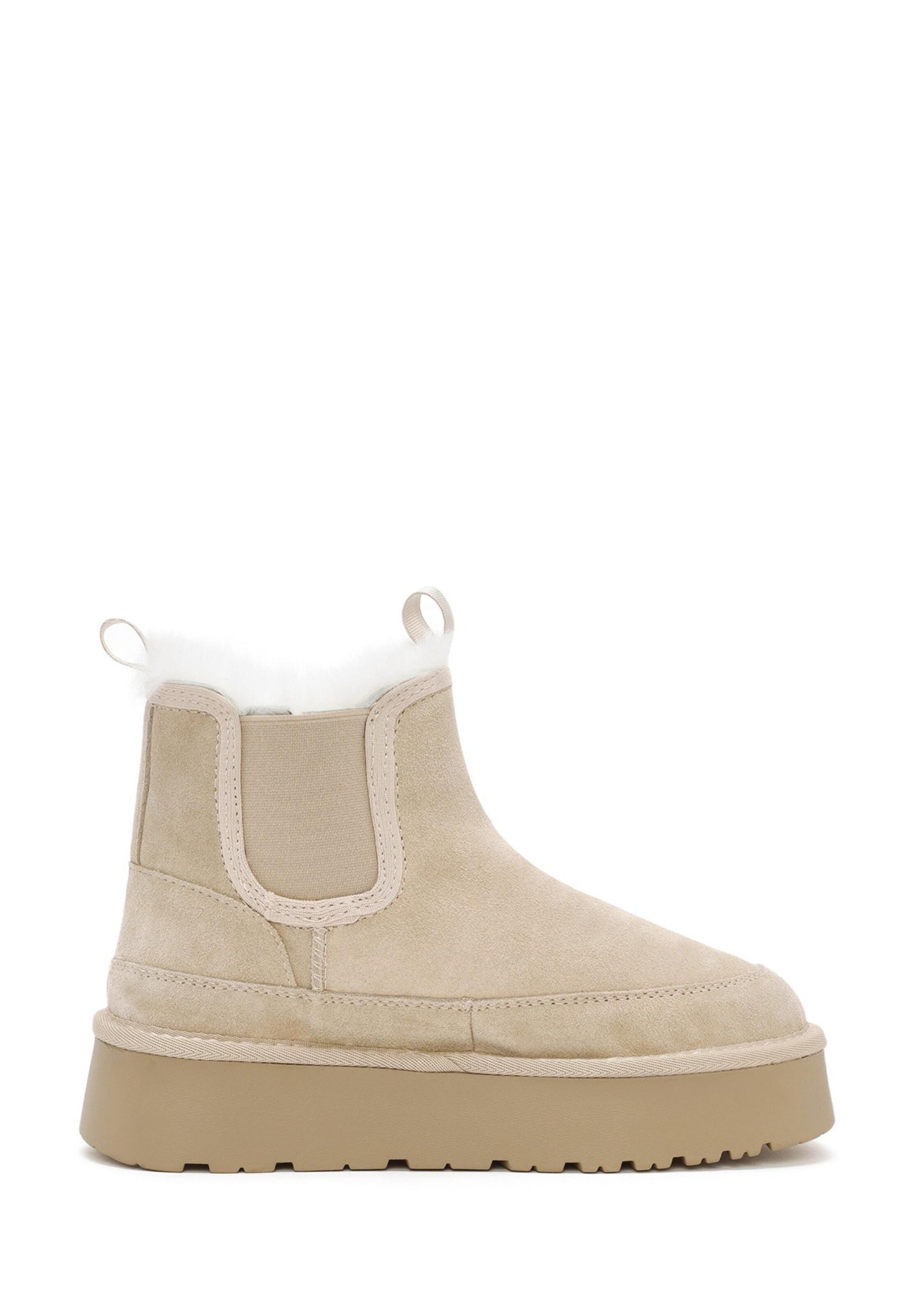 Ankle boots di Derimod in beige