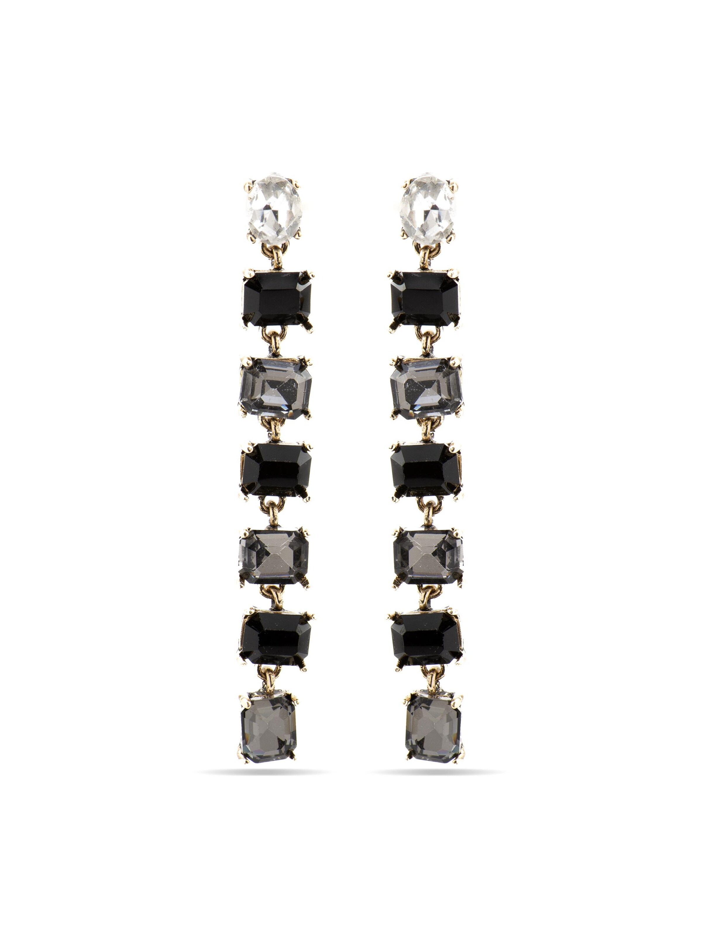 Orecchini 'Moray' di Luxenter in colori misti: frontale