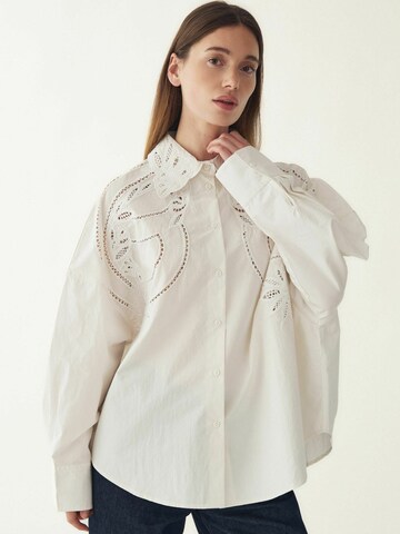 Maglietta ' N-Maisy Shirt ' di Noella in bianco: frontale