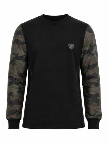 SCR. Sports sweatshirt 'ZADIQ' in Black: front