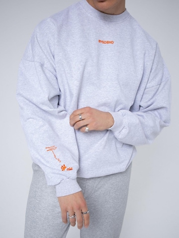 BAYSIDE BOUND Oversized trui 'THE DOGLOVER UNISEX OVERSIZE SWEATER' in Grijs