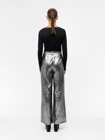 Wide Leg Pantalon 'Una Lisa' OBJECT en argent