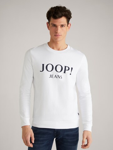 JOOP! Sweatshirt 'Alfred' in Wit: voorkant