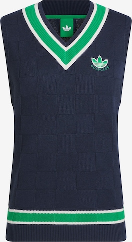 Canottiera 'Originals Knit' di ADIDAS ORIGINALS in blu: frontale