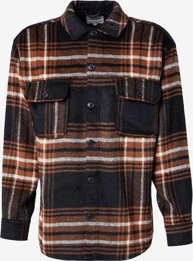 Marškiniai 'JJEBRADLEY OLLIE' iš JACK & JONES, spalva – ruda / juoda / balta, Prekių apžvalga