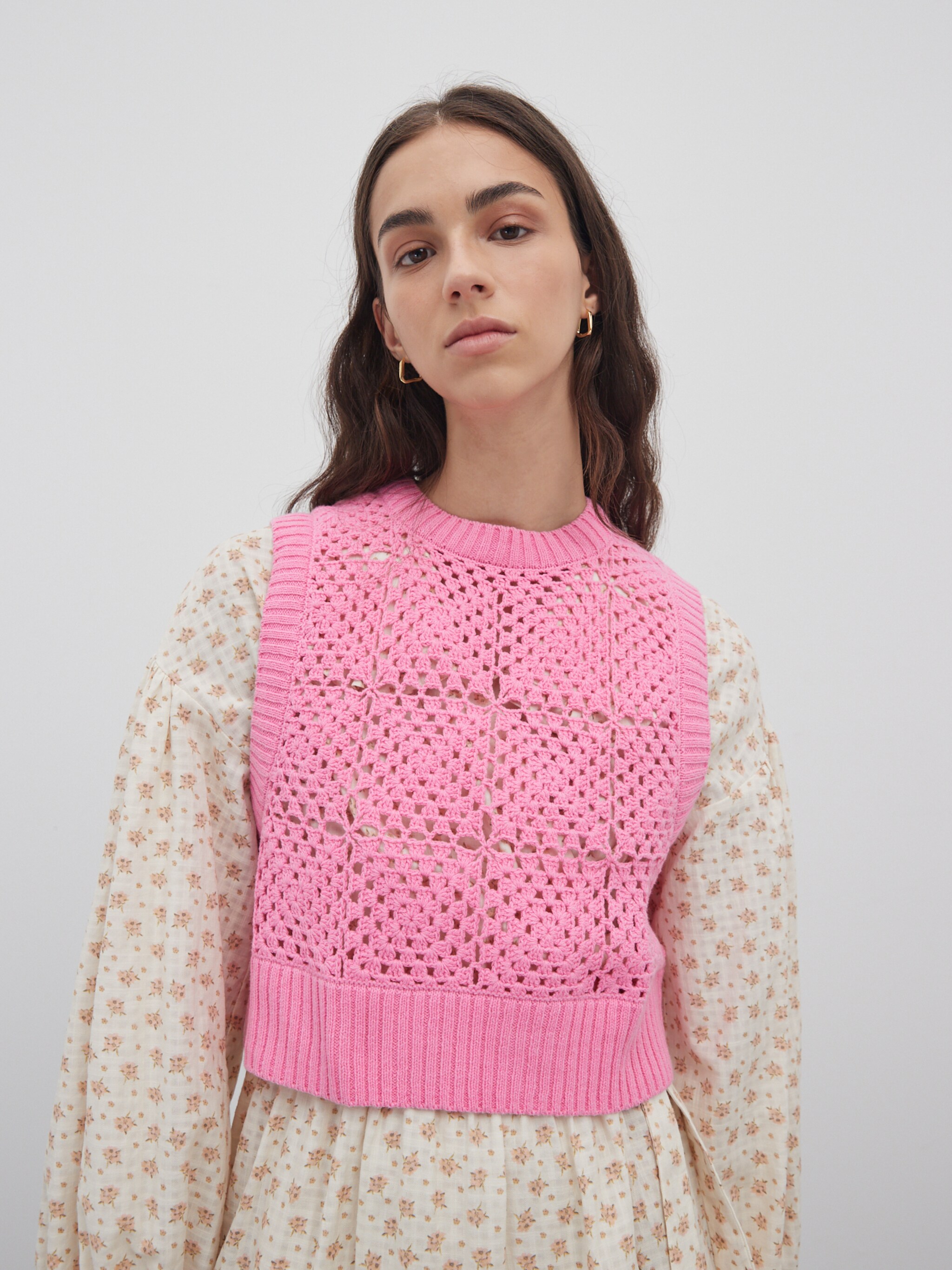 EDITED Produits Pull-over 'Lif' rose clair