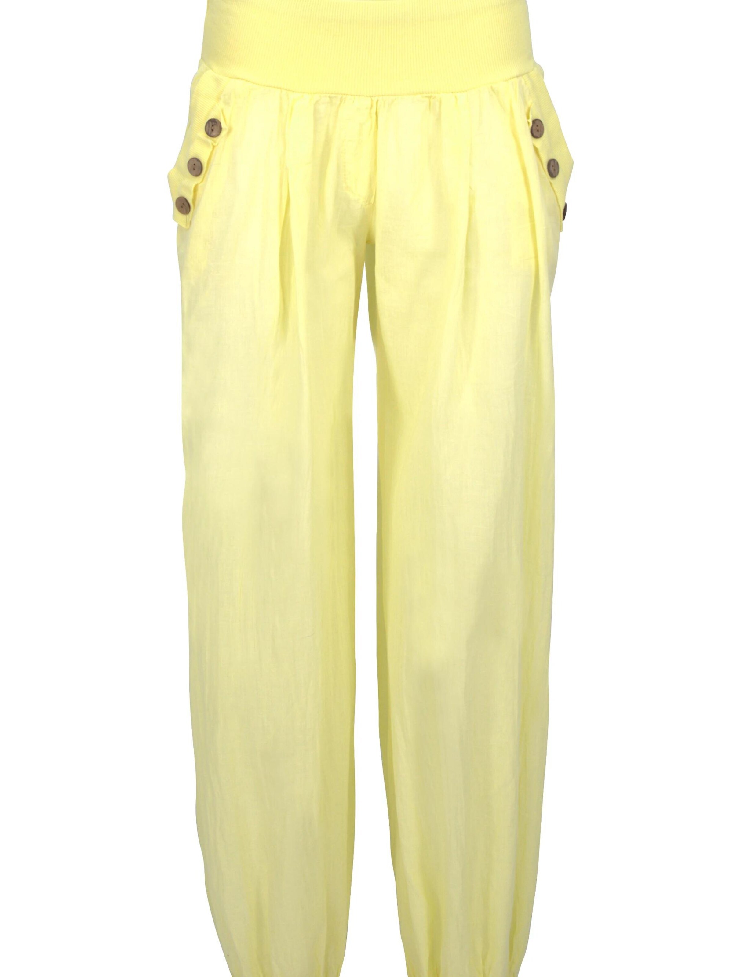 malito more than fashion Loose fit Harem Pants in Yellow