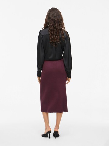Jupe 'VICOMFY' VILA en rouge