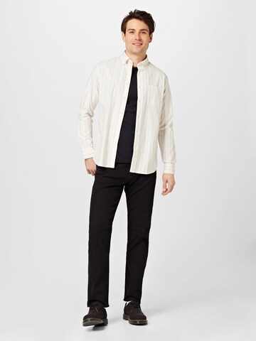 balta SELECTED HOMME Standartinis modelis Marškiniai 'RICK'