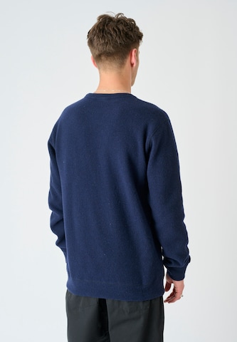 Cleptomanicx Sweatshirt 'Noitch' in Blue