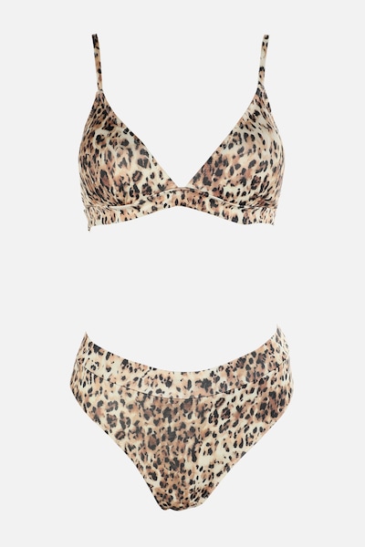 Trendyol Bikini en XS en beige / marron / noir, Vue avec produit