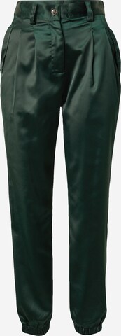 Guido Maria Kretschmer Women Tapered Pleat-front trousers 'Nina' in Green: front