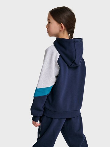 Hummel Zip-Up Hoodie in Blue
