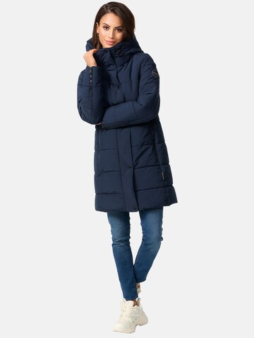 Manteau d’hiver 'Karumikoo XVI' MARIKOO en bleu : devant