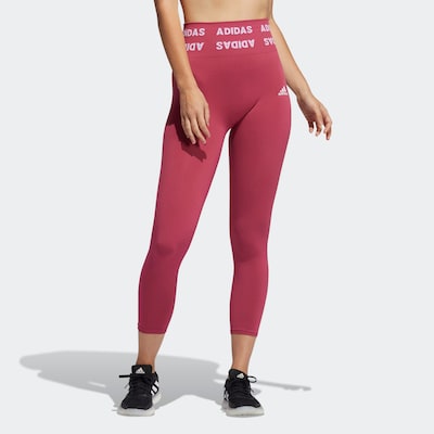 ADIDAS PERFORMANCE Športové nohavice ' Training Aeroknit High-Rise 7/8-Tight ' - ružová, Model/-ka