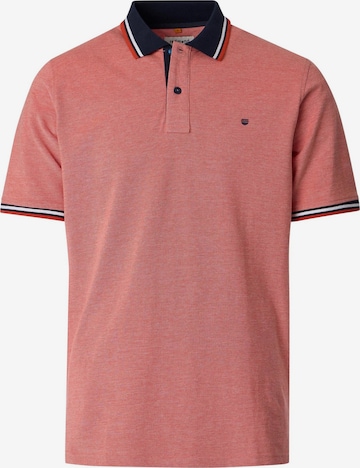redmond Shirt 'Basic' in Rot: Vorderseite