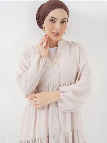 Bigdart Dress in Beige