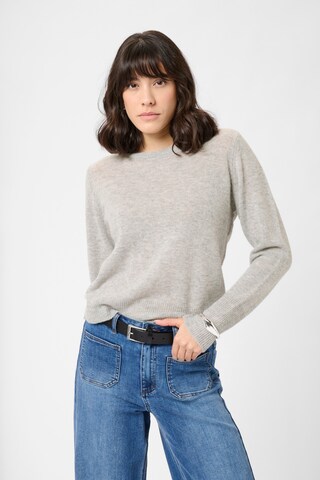 Pull-over 'KACashie' Kaffe en gris : devant