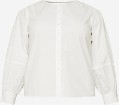PIECES Curve Μπλούζα 'Geraldine' σε λευκό, Άποψη προϊόντος