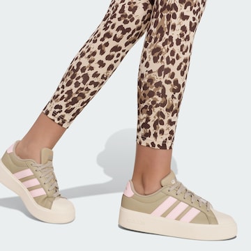 ADIDAS SPORTSWEAR Skinny Sports trousers in Beige