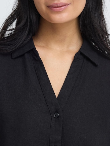 Chemisier ' OXNInna ' Oxmo en noir