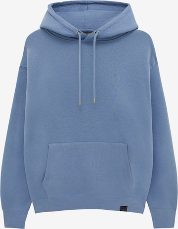 Pull&Bear Sweatshirt in Blauw: voorkant