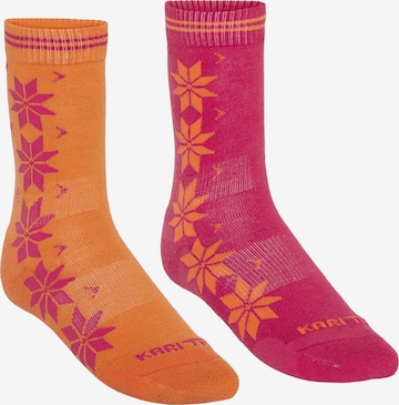 Kari Traa Sportsocken 'Vinst' in Orange: Vorderseite