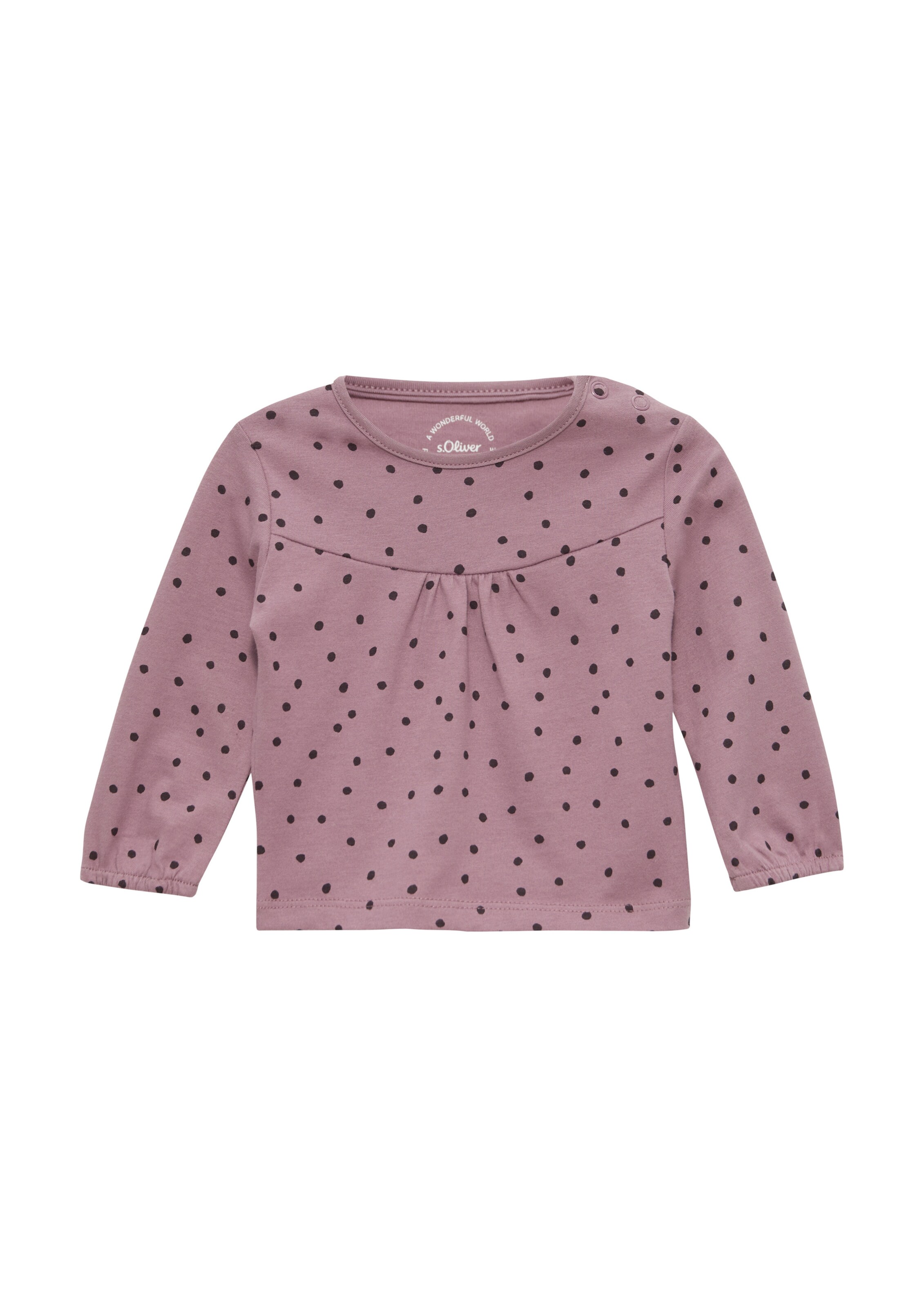 T-Shirt s.Oliver en violet : devant