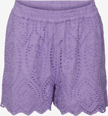 Pantalon 'Holi' Y.A.S en violet : devant