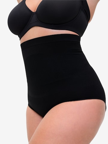 Zizzi - Cueca modeladora em preto: frente