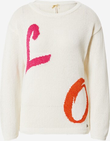 Key Largo Pullover 'DUSTY' i hvid: forside