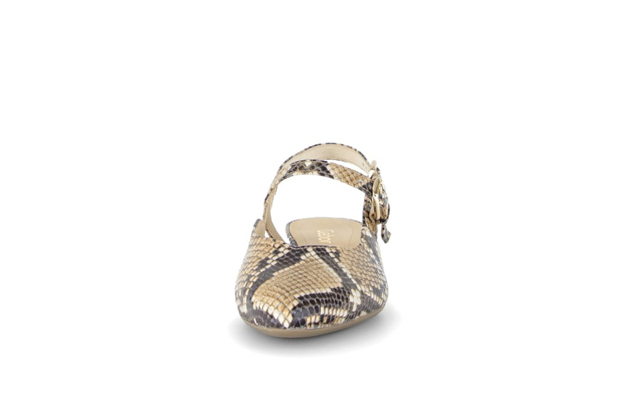 GABOR Slingback Pumps in Beige