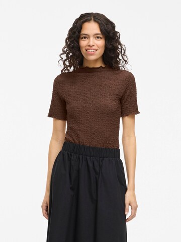 VILA Shirt 'VIMalmen' in Bruin: voorkant