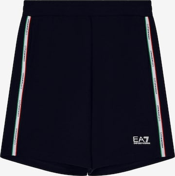 Boxers EA7 Emporio Armani en bleu : devant