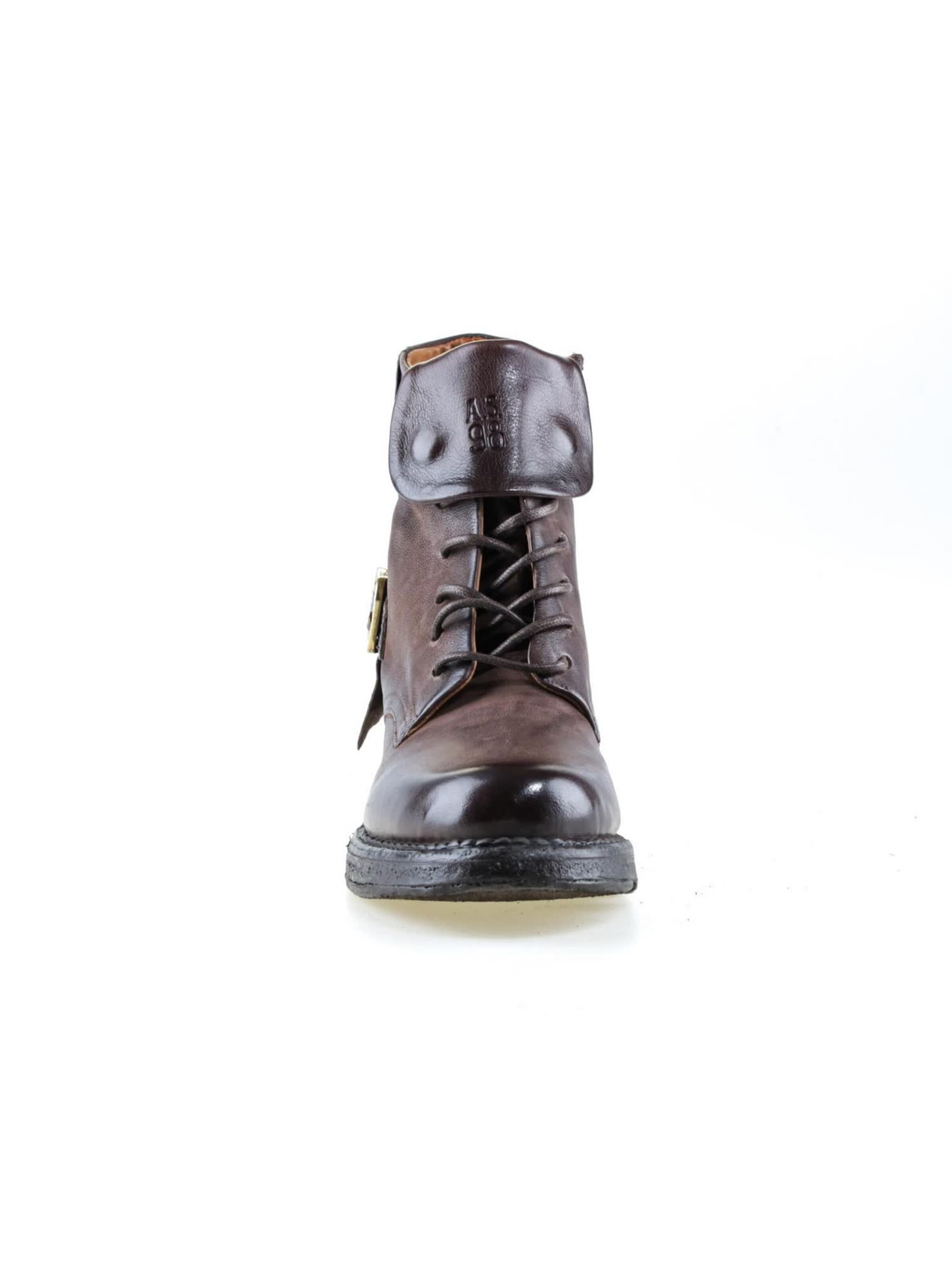 Stivaletto stringato 'PEPPER' di A.S.98 in marrone: frontale