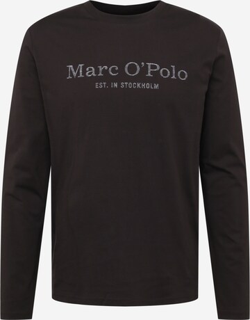 T-Shirt Marc O'Polo en marron : devant