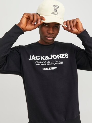 JACK & JONES Μπλούζα φούτερ 'GALE' σε μαύρο