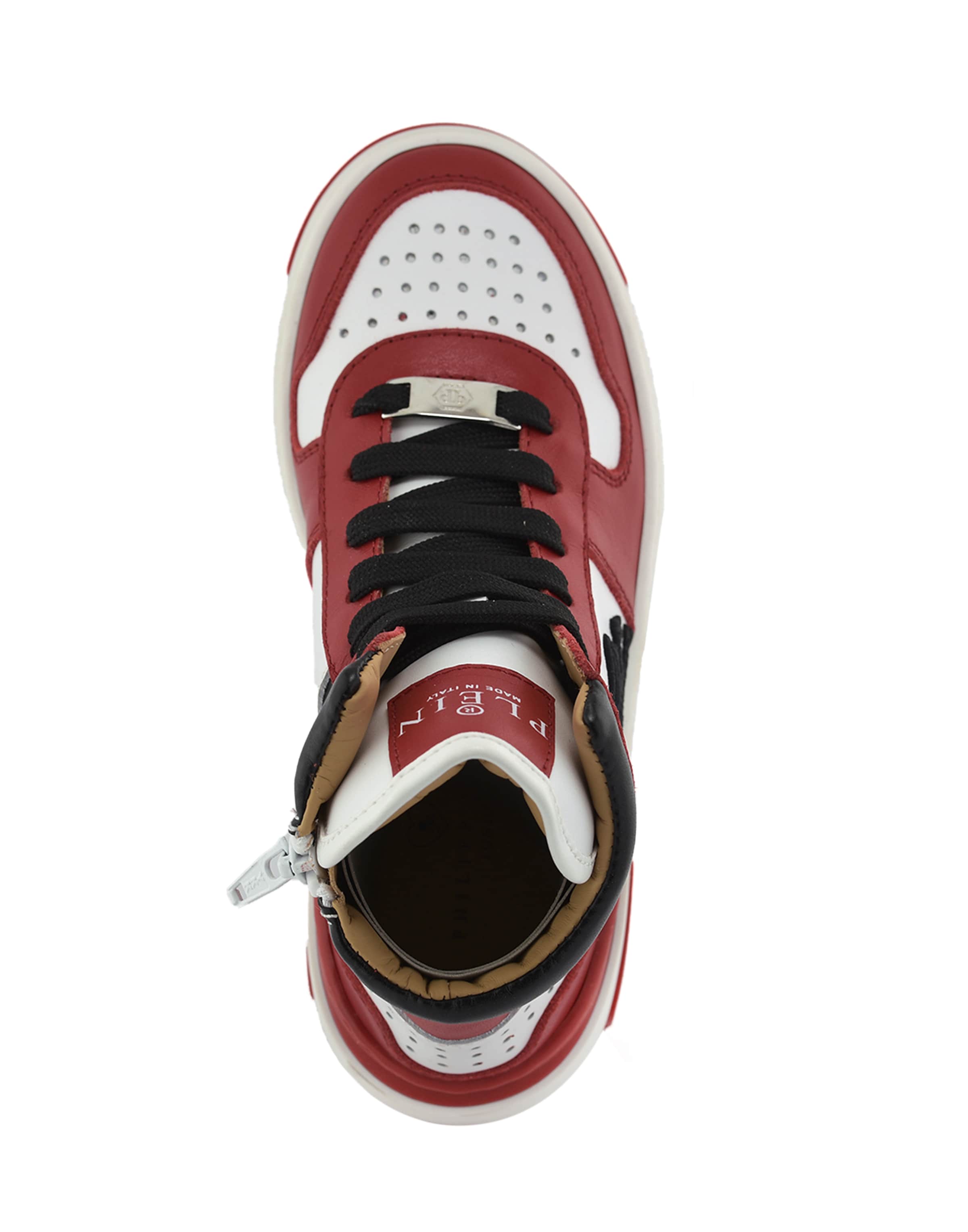 Philipp Plein - Zapatillas deportivas 'Skull' en rojo