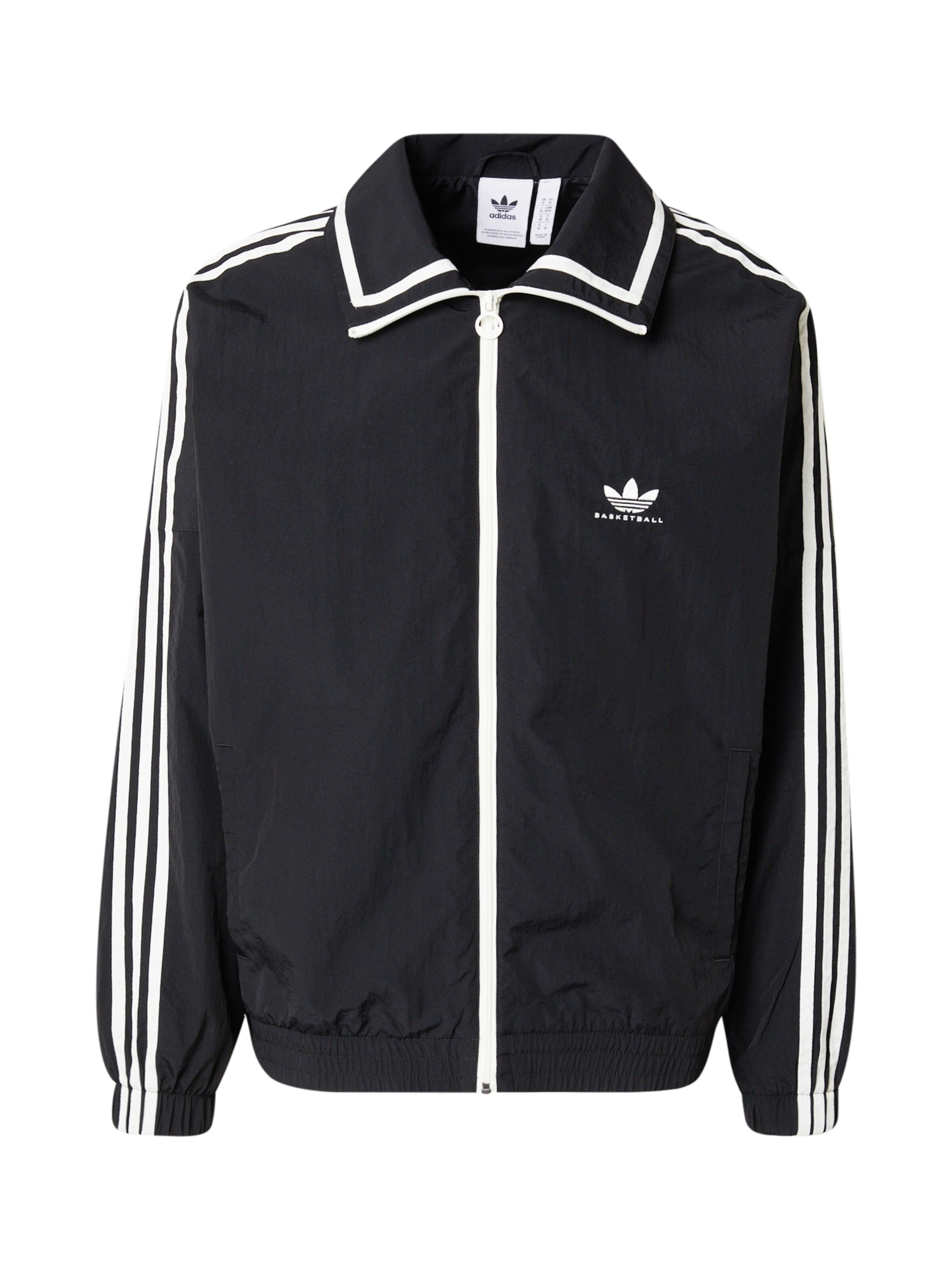 ADIDAS ORIGINALS Overgangsjakke i sort: forside