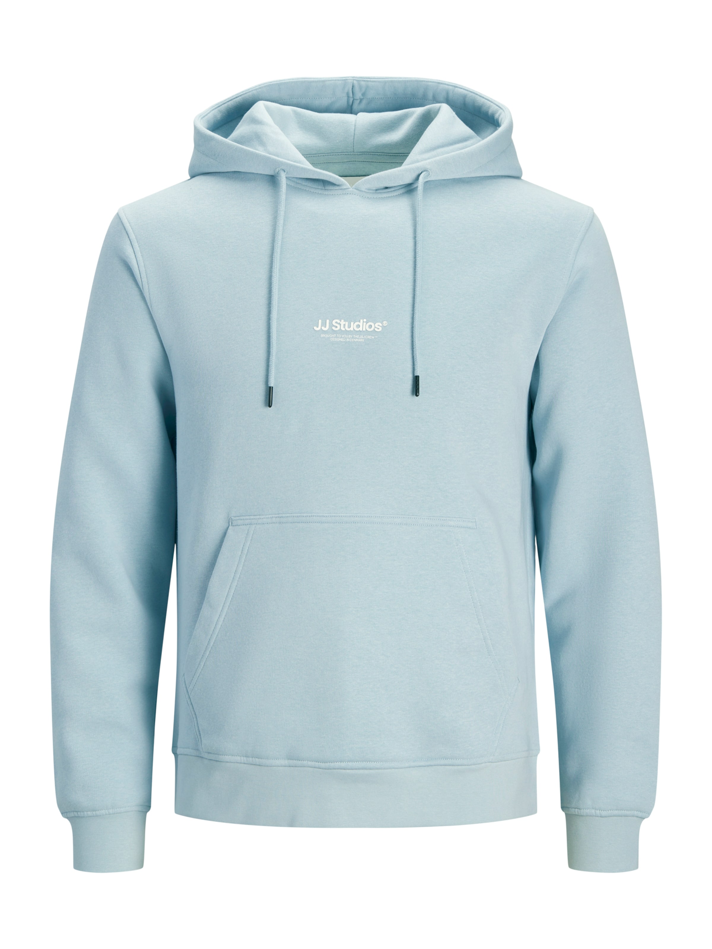 Jack & Jones Plus Sweatshirt 'JJESOHO' in Blau: Vorderseite