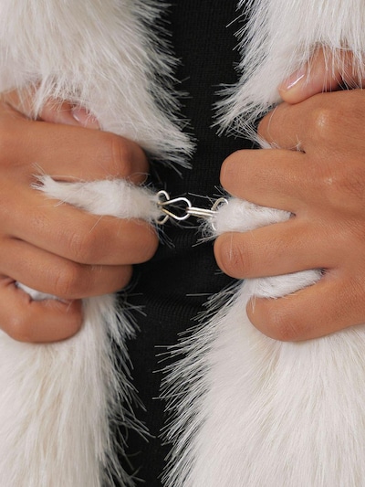 Bigdart Between-Seasons Coat in White, Item view