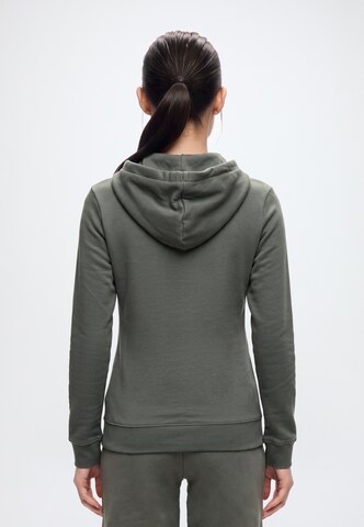 PUMA Sports sweatshirt 'ESS No. 1' in Green: back