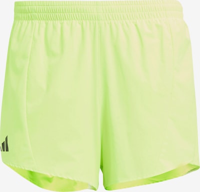 Sportinės kelnės 'Adizero Essentials' iš ADIDAS PERFORMANCE, spalva – neoninė žalia / juoda, Prekių apžvalga